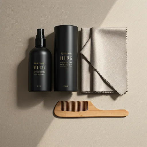 Kit d'entretien luxueux pour perruques